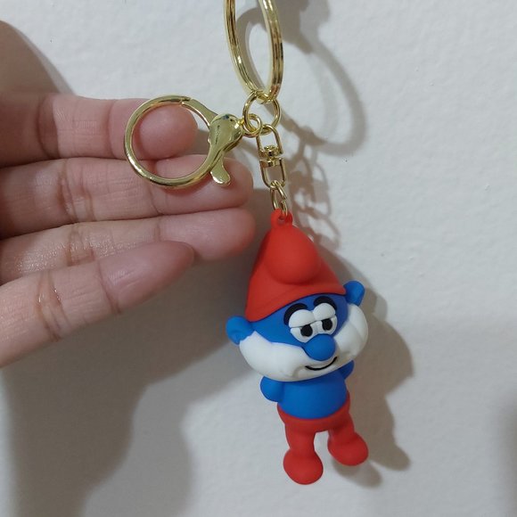 Super Cute Fun Smurfs Keychain - Picture 3 of 5